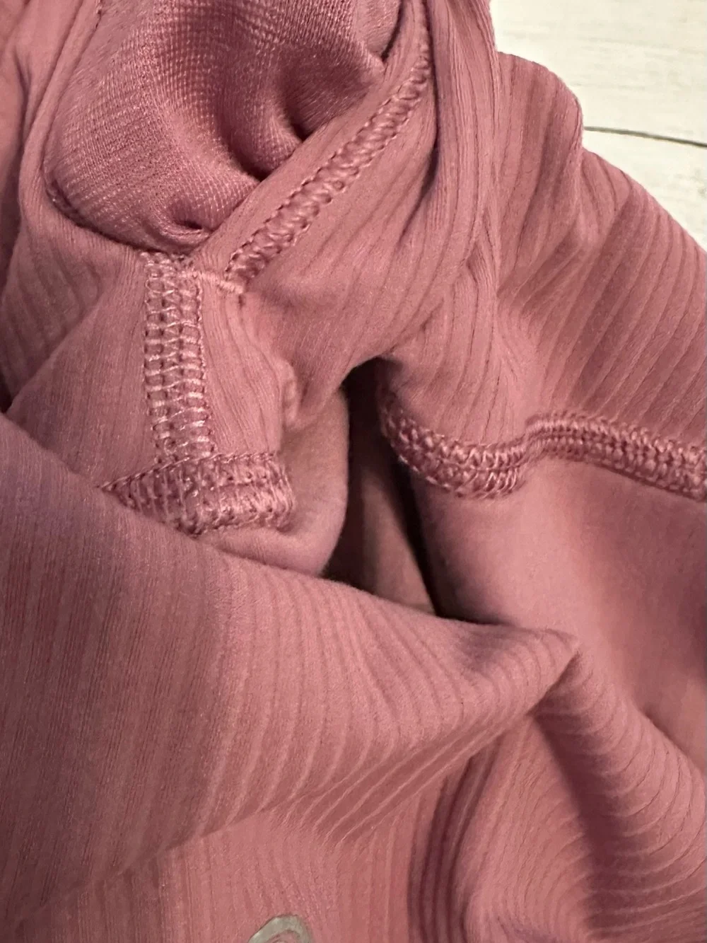 Lululemon Align Ribbed Leggings in Dusty Rose